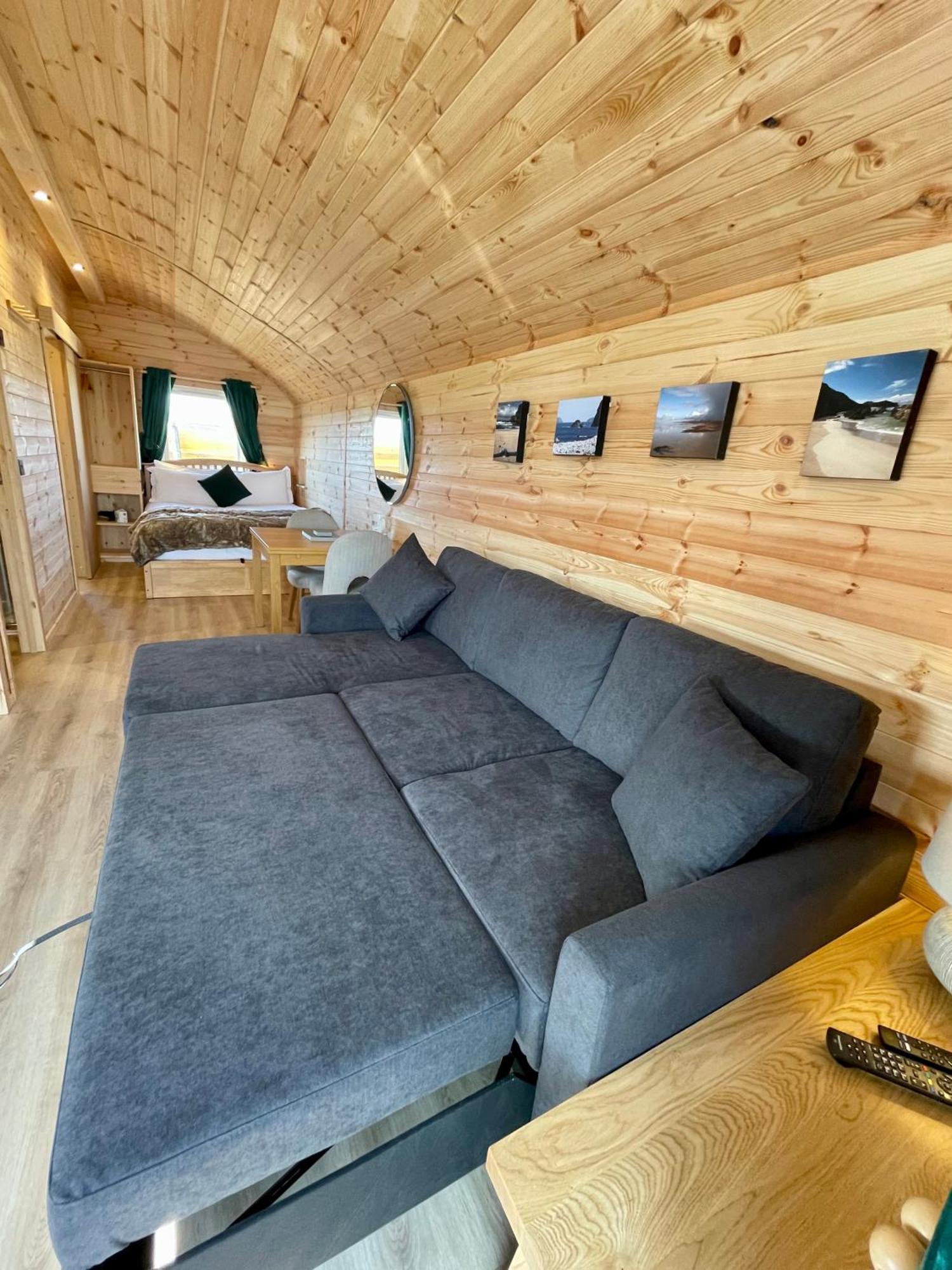 Seapods - Isle Of Lewis - Luxury En-Suite Pods On The Edge Of The Atlantic Ocean Aird Uig Exterior photo
