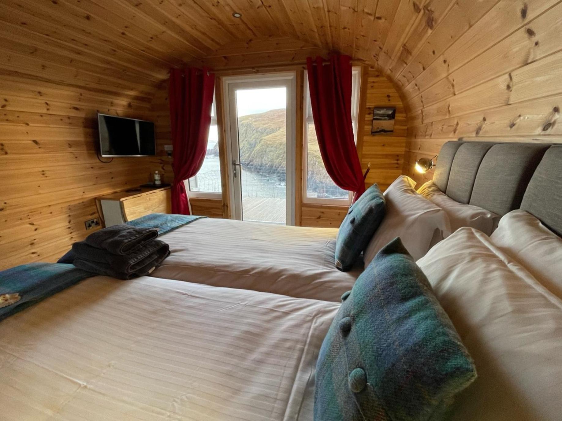 Seapods - Isle Of Lewis - Luxury En-Suite Pods On The Edge Of The Atlantic Ocean Aird Uig Exterior photo
