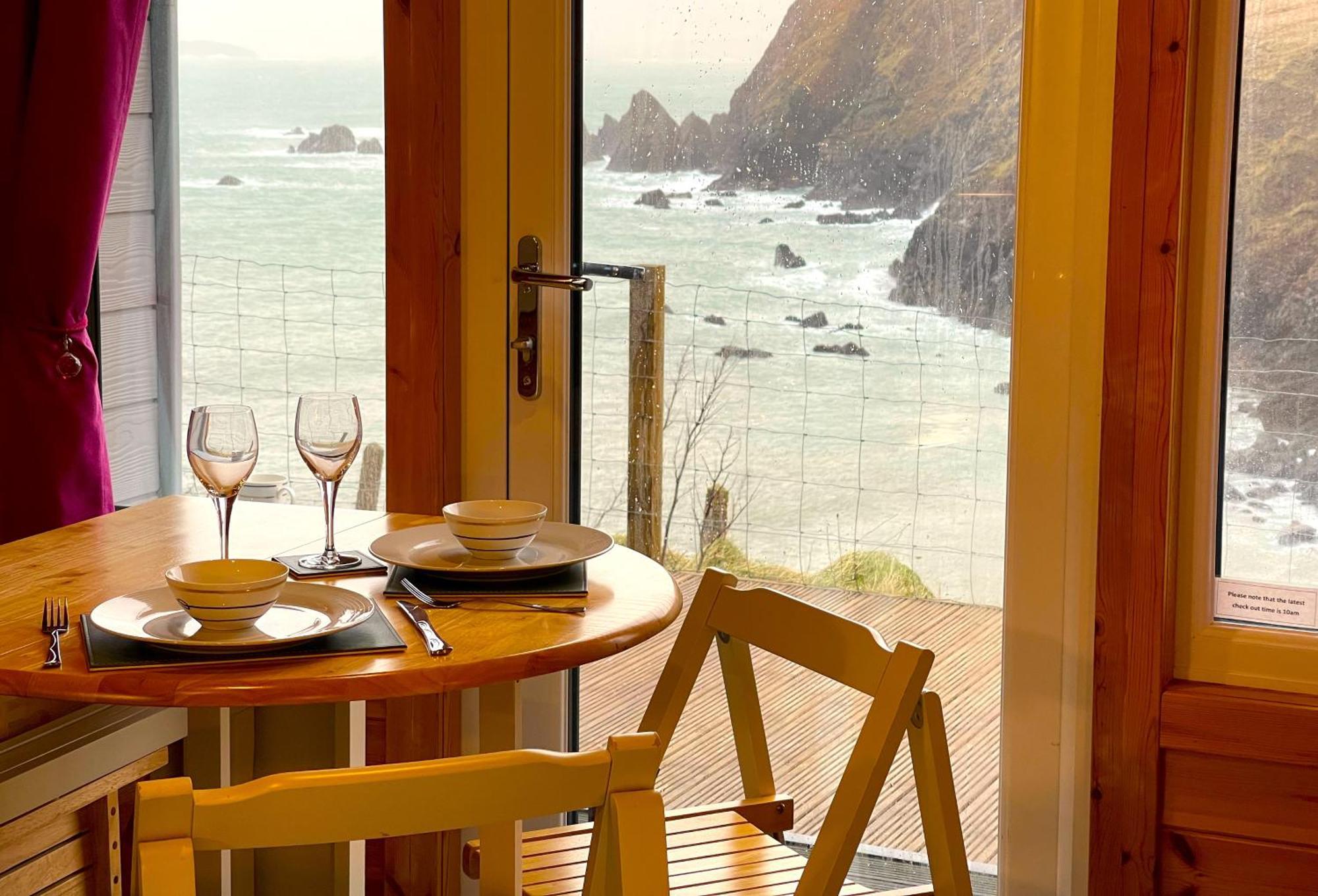 Seapods - Isle Of Lewis - Luxury En-Suite Pods On The Edge Of The Atlantic Ocean Aird Uig Exterior photo