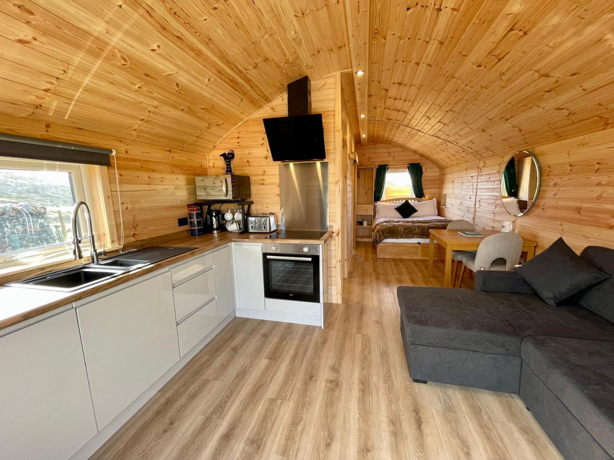 Seapods - Isle Of Lewis - Luxury En-Suite Pods On The Edge Of The Atlantic Ocean Aird Uig Exterior photo
