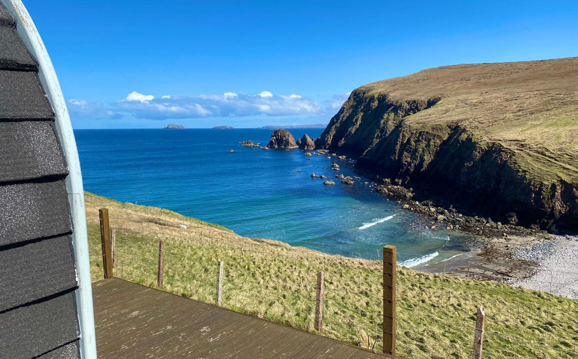 Seapods - Isle Of Lewis - Luxury En-Suite Pods On The Edge Of The Atlantic Ocean Aird Uig Exterior photo